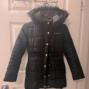 Bebe Girls Black Jacket
